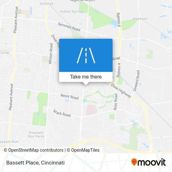 Mapa de Bassett Place