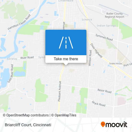 Briarcliff Court map