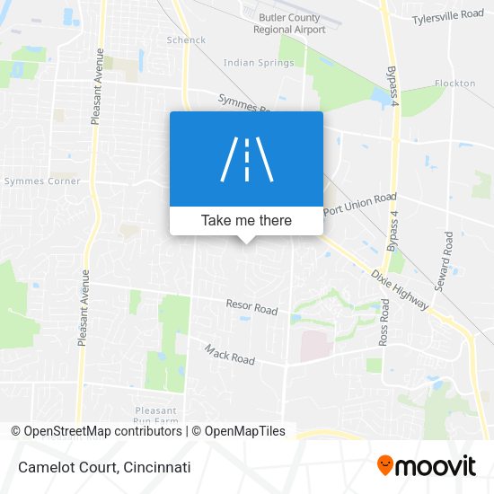 Camelot Court map