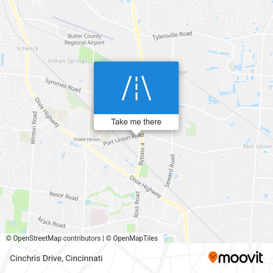 Mapa de Cinchris Drive