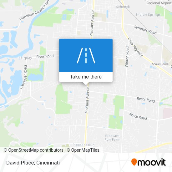 Mapa de David Place