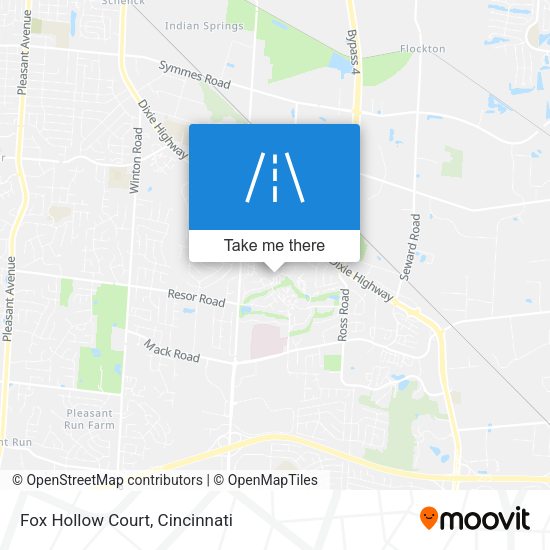 Mapa de Fox Hollow Court