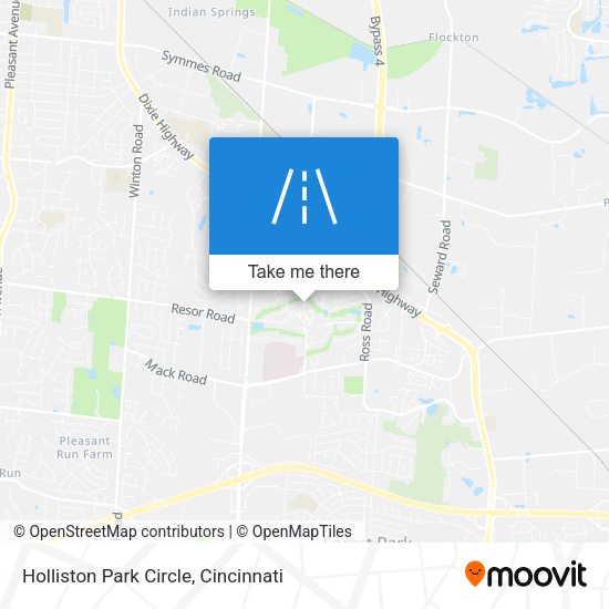 Holliston Park Circle map