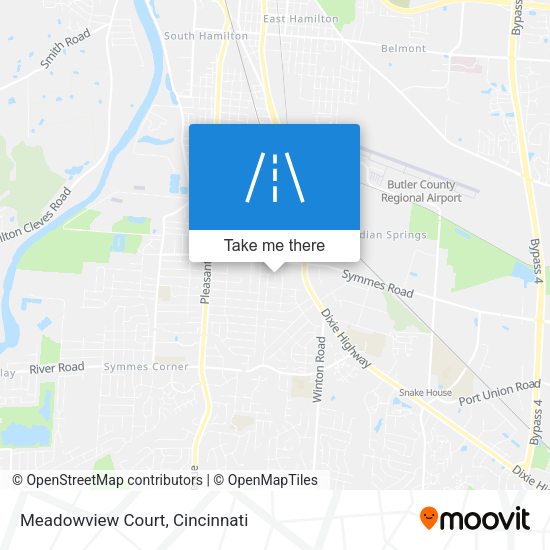 Meadowview Court map