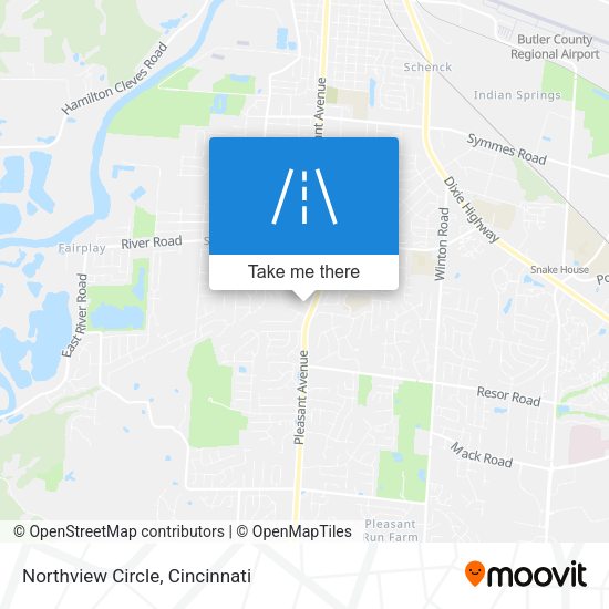 Mapa de Northview Circle