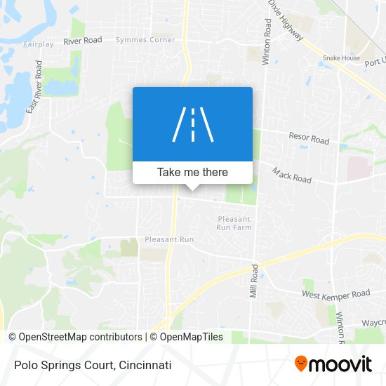 Polo Springs Court map