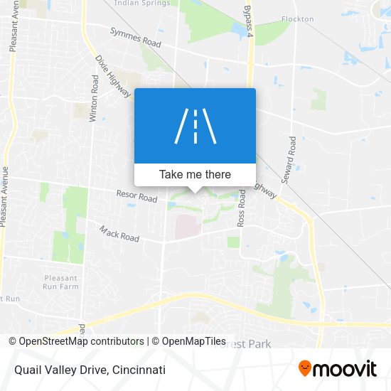 Quail Valley Drive map