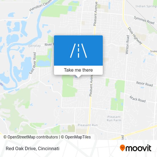 Mapa de Red Oak Drive