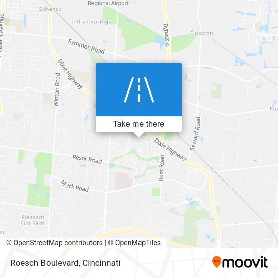 Mapa de Roesch Boulevard