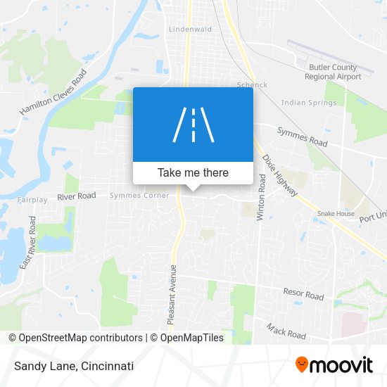 Mapa de Sandy Lane
