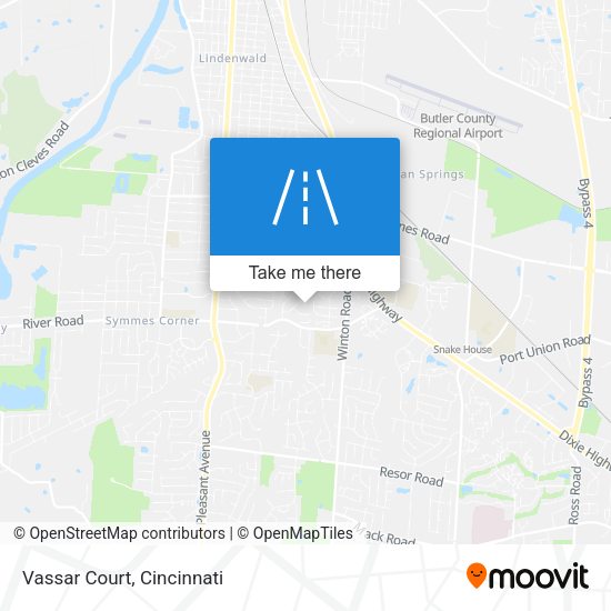Mapa de Vassar Court
