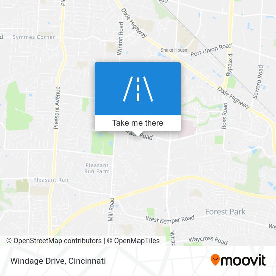 Mapa de Windage Drive