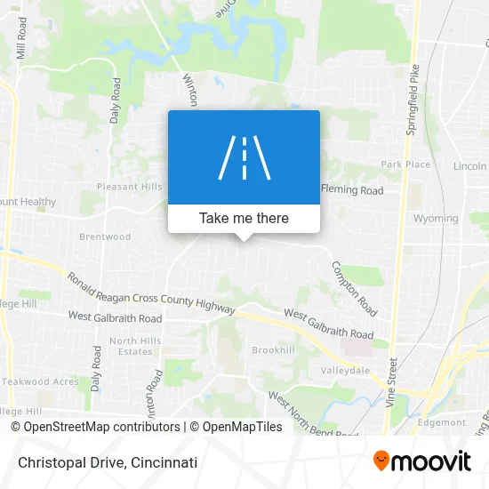 Christopal Drive map