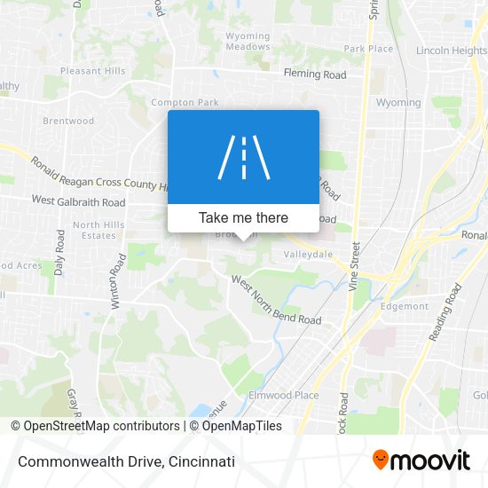 Mapa de Commonwealth Drive