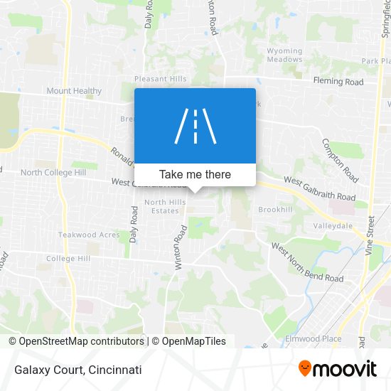 Mapa de Galaxy Court