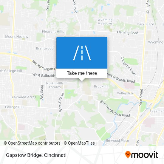 Mapa de Gapstow Bridge