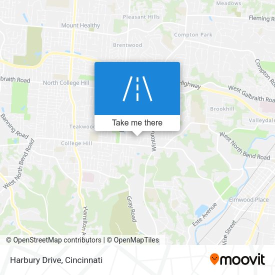 Mapa de Harbury Drive
