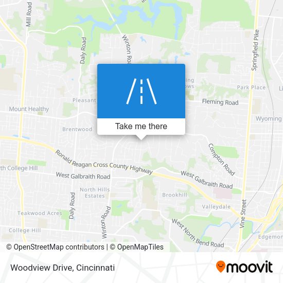 Woodview Drive map