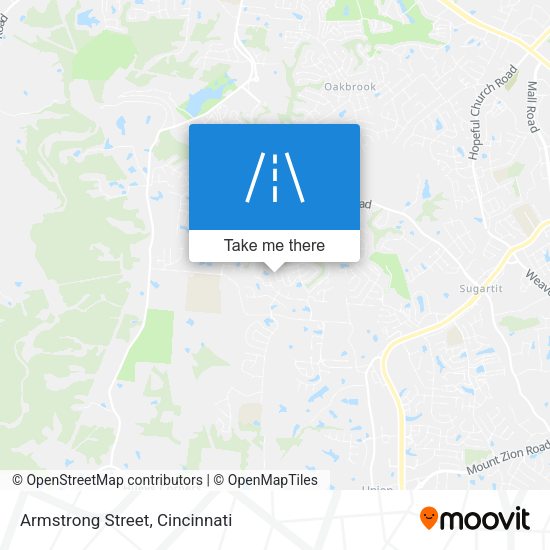 Mapa de Armstrong Street
