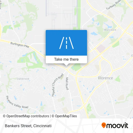 Bankers Street map