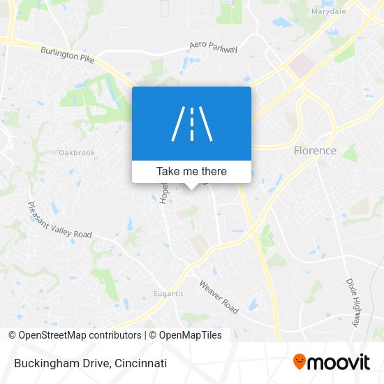 Buckingham Drive map