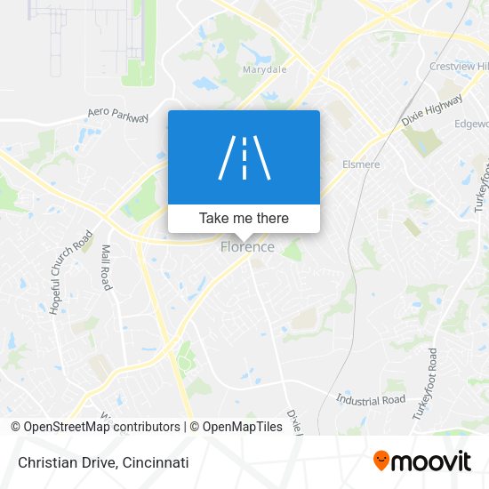 Mapa de Christian Drive