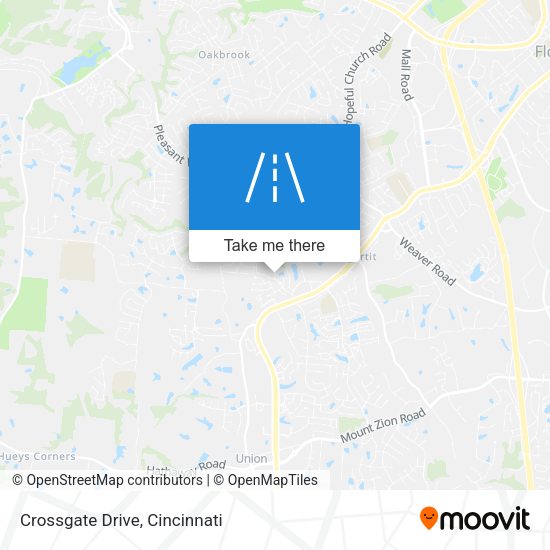 Mapa de Crossgate Drive