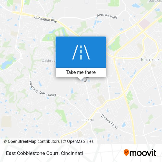 Mapa de East Cobblestone Court