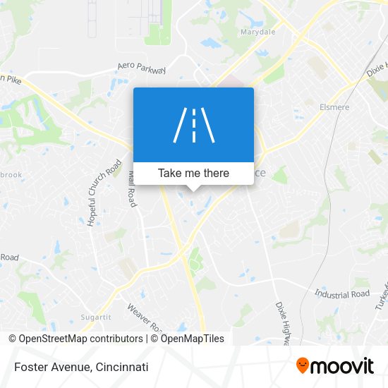 Mapa de Foster Avenue