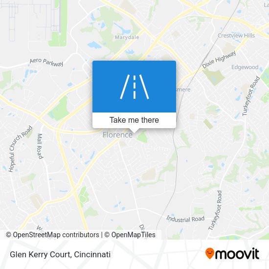 Glen Kerry Court map