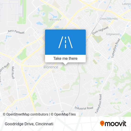 Goodridge Drive map