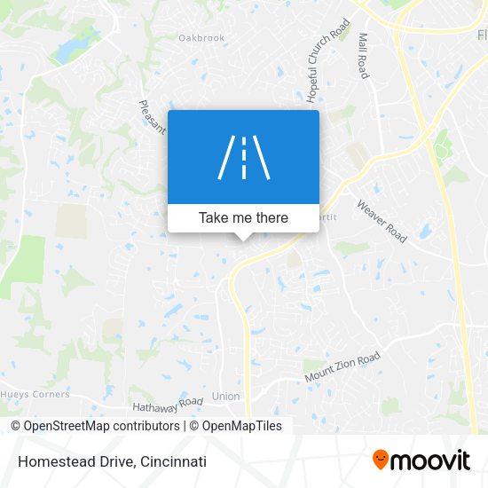 Mapa de Homestead Drive