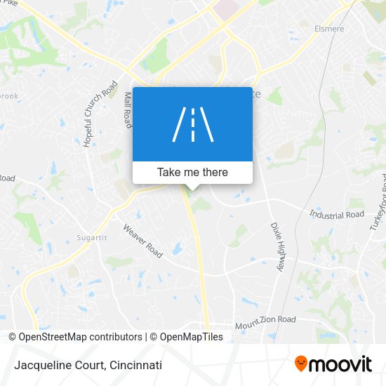 Jacqueline Court map