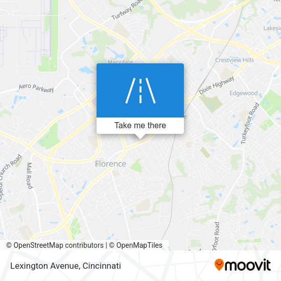 Lexington Avenue map