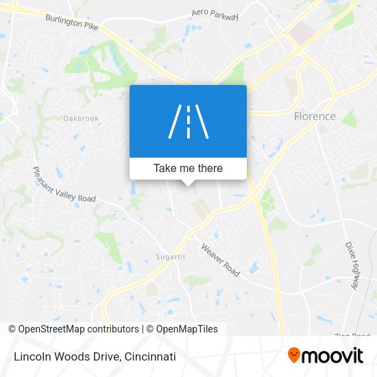 Lincoln Woods Drive map