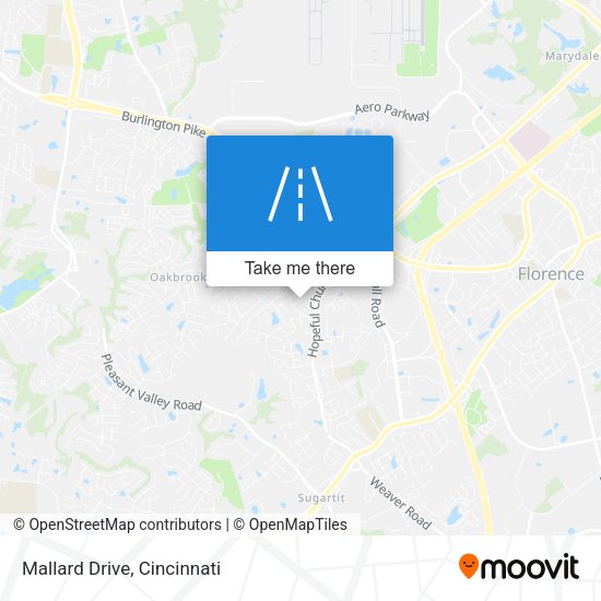Mapa de Mallard Drive