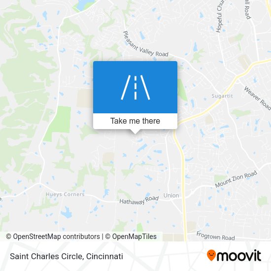 Saint Charles Circle map