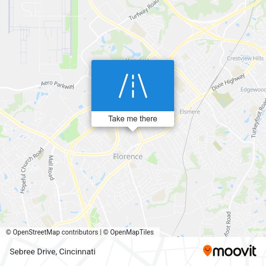 Mapa de Sebree Drive