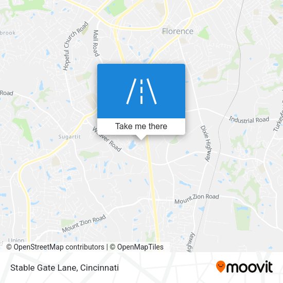 Stable Gate Lane map