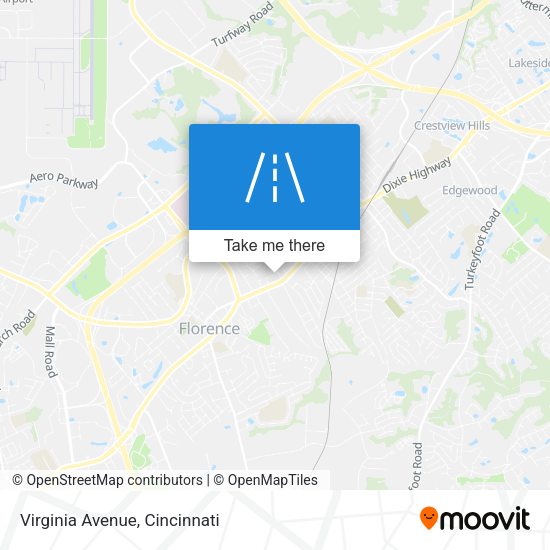 Mapa de Virginia Avenue