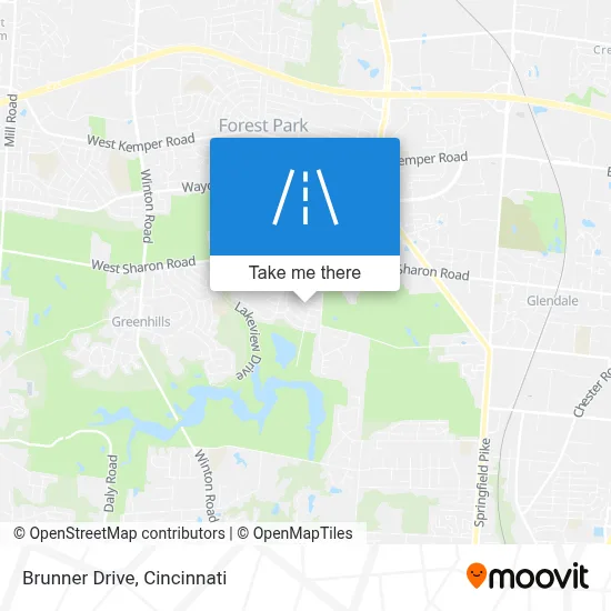 Brunner Drive map