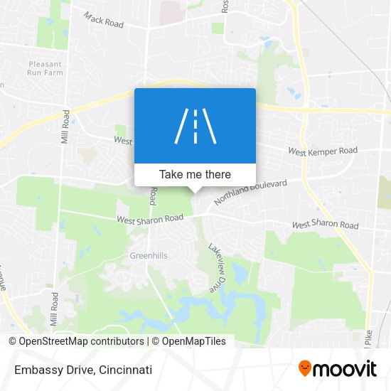 Mapa de Embassy Drive