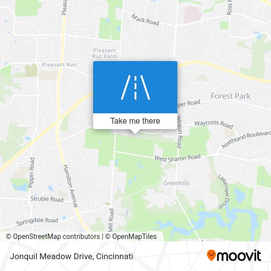 Jonquil Meadow Drive map