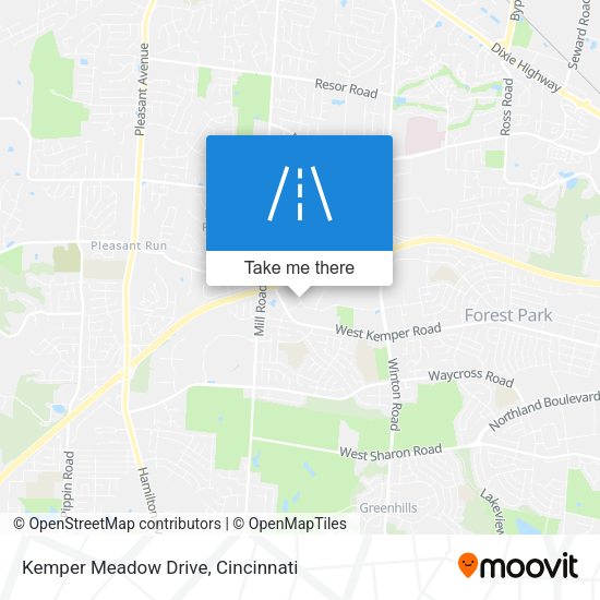 Mapa de Kemper Meadow Drive