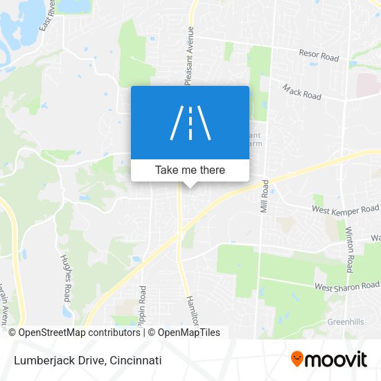 Mapa de Lumberjack Drive