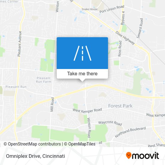 Mapa de Omniplex Drive