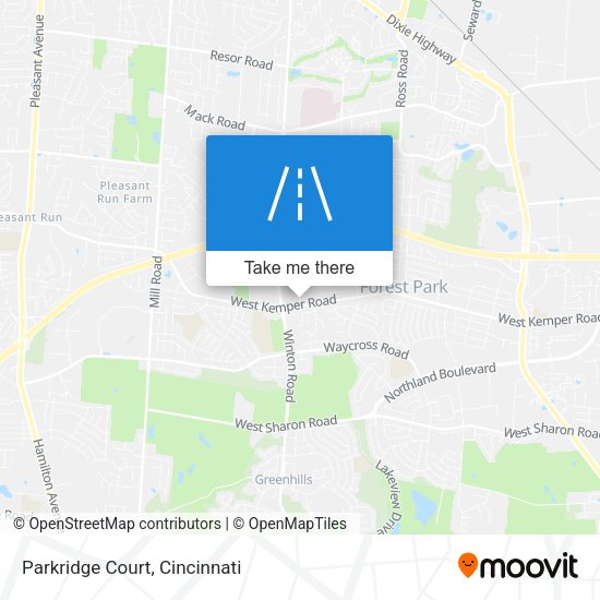 Parkridge Court map