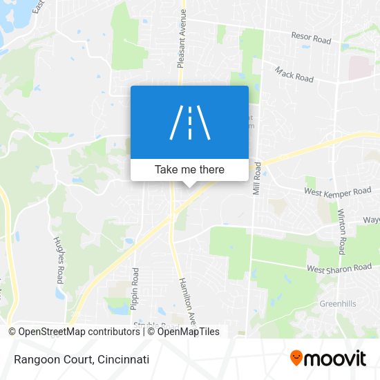 Mapa de Rangoon Court