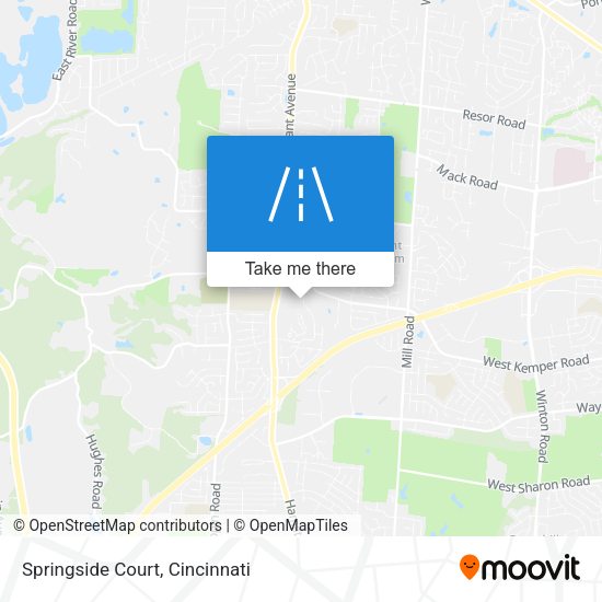Springside Court map