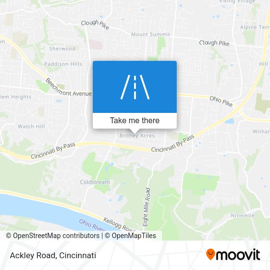 Mapa de Ackley Road